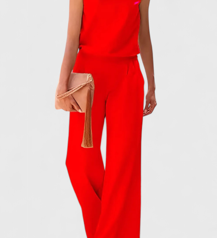 Winnie Mono Minimalistický s Širokými Nohavicemi