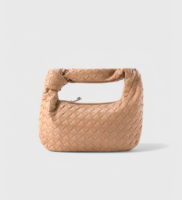 Sage Bolso Satchel Mini Woven
