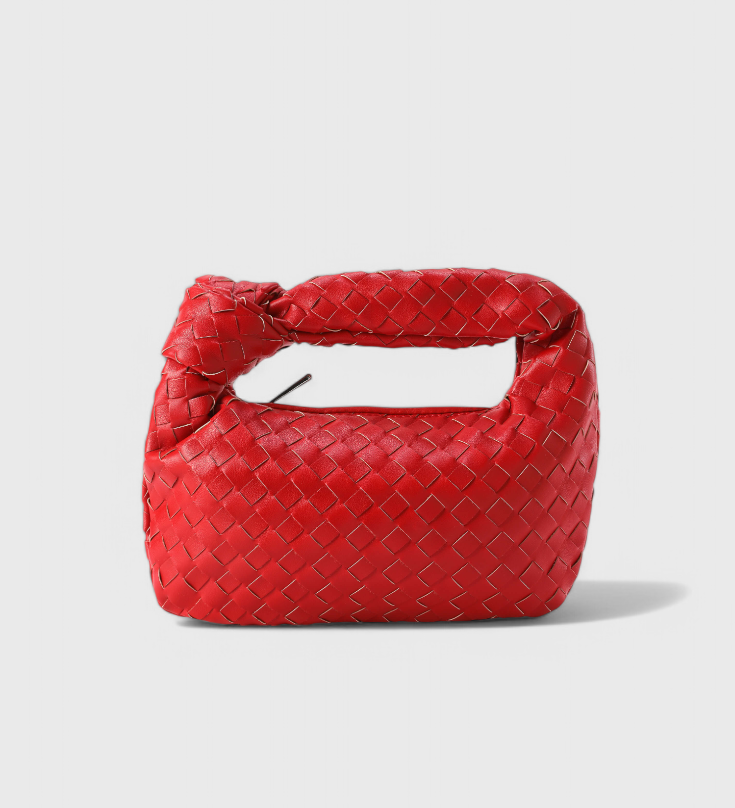 Sage Bolso Satchel Mini Woven