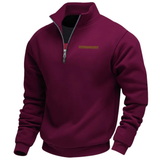 Pohodlná mikina se zipem