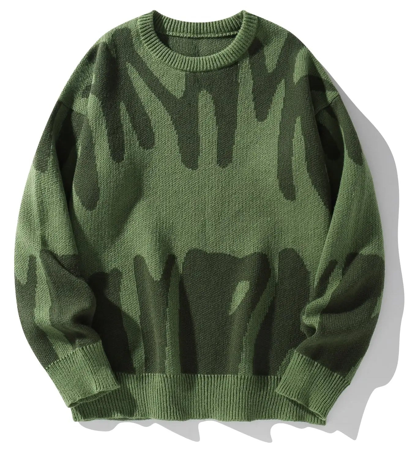 Elegantní svetr s vzorem